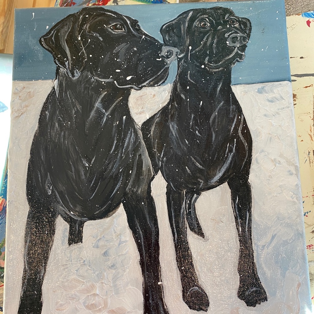 RIKKISRATPACK pet black labs
